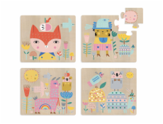 Vilac Dřevěné puzzle rozvíjející se příběh Vilac Dřevěné puzzle rozvíjející se příběh