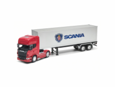 Welly Tahač s přívěsem SCANIA V8 R730 1:32
