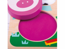Tidlo Senzorické puzzle farma