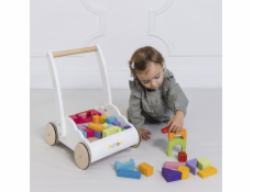 Le Toy Van Petilou Vozík s duhovými kostkami