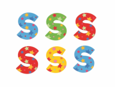 Bigjigs Toys Hvězdičkové písmenko S Bigjigs Toys Hvězdičkové písmenko S