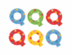 Bigjigs Toys Hvězdičkové písmenko Q Bigjigs Toys Hvězdičkové písmenko Q