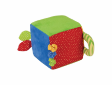 Bigjigs Baby Textilní aktivní kostka Bigjigs Baby Textilní aktivní kostka