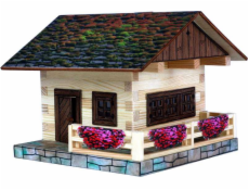 Walachia Dřevěná slepovací stavebnice Alpská chata