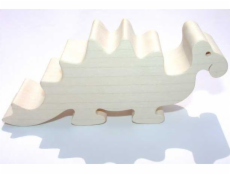 Fauna Dřevěné zvířátko Stegosaurus