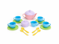 Green Toys Čajový set Pink 17 ks