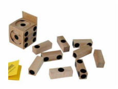 Dřevěný hlavolam kostka Cube Dřevěný hlavolam kostka Cube