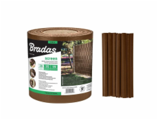 Plotová páska Brad 19 cm x 35 m, hnedá