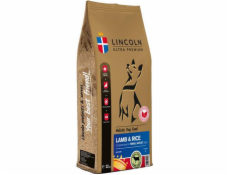 LINCOLN Ultra premium Adult Small Lamb with rice - suché krmivo pre psov - 12kg