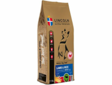 LINCOLN Ultra premium Medium and large Lamb with rice - suché krmivo pre psov - 12kg
