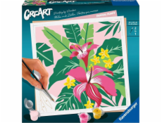 Ravensburger CreArt - Tropické rostliny, Malba