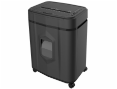 AT skartovač AT-350AF/ řez 2x12 mm/ pracovní síře 240 mm/ kapacita 350 listů/ objem koše 53 l/ stupeň utajení P5/ černý