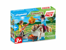 Starter Pack koňská stáj doplňkový set Playmobil, Jezdecký dvůr, 19 dílků Starter Pack koňská stáj doplňkový set Playmobil, Jezdecký dvůr, 19 dílků