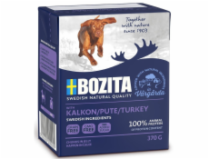 BOZITA Mokré krmivo pro psy Kousky v želé Turecko 370 g