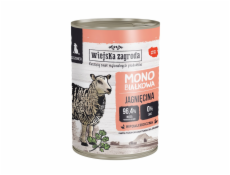 WIEJSKA ZAGRODA Puppy Monoproteín Lamb - mokré krmivo pre psov - 400g