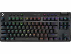 Logitech G PRO X TKL LIGHTSPEED Gaming Keyboard - BLACK - US INT L - 2.4GHZ/BT - TACTILE