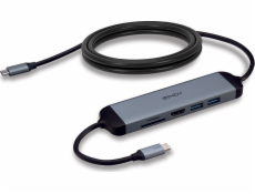 Lindy USB 3.2-C Micro Dock, dokovacia stanica