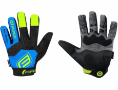 FORCE KID MTB AUTONOMY dětské rukavice, černo-modré vel.M