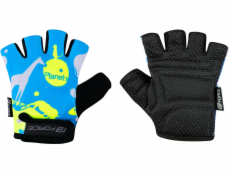 FORCE PLANETS KID, modro-fluo rukavice vel.L