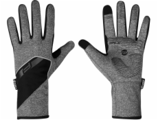 FORCE GALE softshell jaro-podzim rukavice, šedé vel.L
