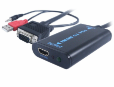 UNIBOS UNVH-100 VGA + Audio na HDMI