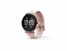 Hama Fit Watch 4910, sportovní hodinky, pulz, oxymetr, kalorie, vodě odolné, růžové