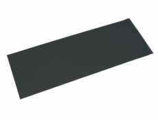 ACRA D87 Gymnastická podložka 183x60x1,2 cm, ČERNÁ