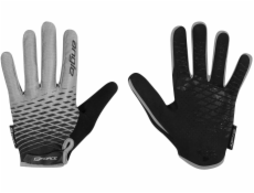 FORCE MTB ANGLE letní rukavice, šedo-černé vel.M