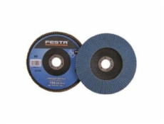 Festa Kotouč lamelový brusný na kov a nerez O 125 x 22,23 mm, zrnitost 40