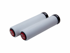 Sram Gripy pěnové bílé - black LockRing 129mm