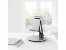 Hama držák tabletu, pro uhlopříčku 7-12,9  (17,78-32,76 cm), hliníkový, stříbrný