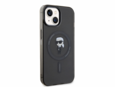 Karl Lagerfeld IML Ikonik MagSafe Zadní Kryt pro iPhone 15 Black