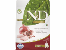N&D PRIME CAT Kitten Chicken & Pomegranate 300g granule pro koťata