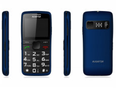 Aligator A675 Senior modrý + stolní nabíječka