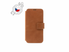 Kožené pouzdro typu kniha FIXED ProFit pro Apple  iPhone 7/8/SE (2020/2022), hnědé