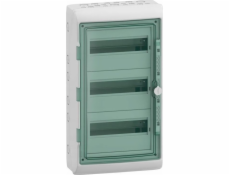 MUREVA PLASTOVÝ SPÍNAČ NT 36M 3X 12M IP65 IK09 610X340X160 DVIERKA PRIEHĽADNÁ ZELENÁ ŠEDÁ