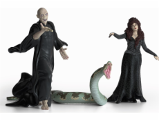 Schleich Wizarding World Lord Harry Potter - Voldemort s Nagini a Bellatrix, figurka na hraní