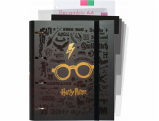 Zakladač Harry Potter - Zakladač A4 s listami (4 krúžky, gumička) Zakladač Harry Potter - Zakladač A4 s listami (4 krúžky, gumička)