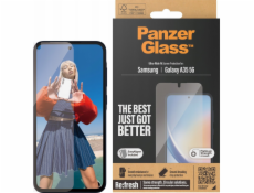PanzerGlass Ultra-Wide Fit Sam A35 5G A356 Ochrana obrazovky Jednoduché zarovnanie 7357