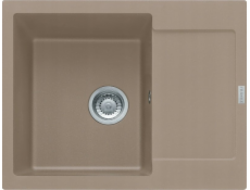 Franke drez MARIS MRG 611-62 Fragranit+ cappuccino vstavaný drez, zátka výpust