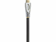 Python HDMI« 2.0 kábel AKTIV 4K2K kábel Nylongeflecht čierny 10m