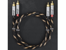 Kábel FiiO FiiO LR-RCA4M - 80 cm - Duálny analógový RCA audio kábel