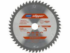 Norton Clipper NORTON KRUHOVÁ PÍLA 160mm x 20mm x 48z DREVO A KOMPOZITY ATB Neg (2,6 / 1,6) N70184608088