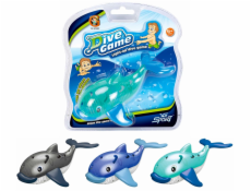 Potápacia veľryba so svetlom - 3 druhy