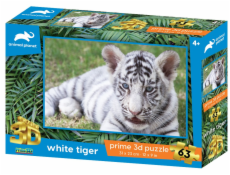 PUZZLE - Biely tiger 63 dielikov 10711 PUZZLE - Biely tiger 63 dielikov 10711