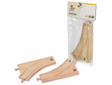 BABU vláčiky - Koľaj Y 16cm, 2ks