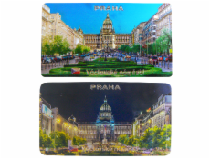 Magnet obojstranný Václavské námestie DEŇ/NOC