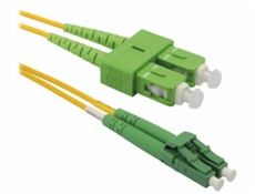 XtendLan Patch kabel, optický, LC-SC, APC/APC, 9/125µm, singlemode, duplex, 1m