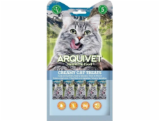 ARQUIVET Tuna with cod - maškrta pre mačky - 5 x 14g