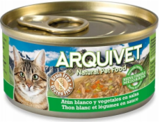 ARQUIVET White tona with vegetables - mokré krmivo pre mačky - 80g